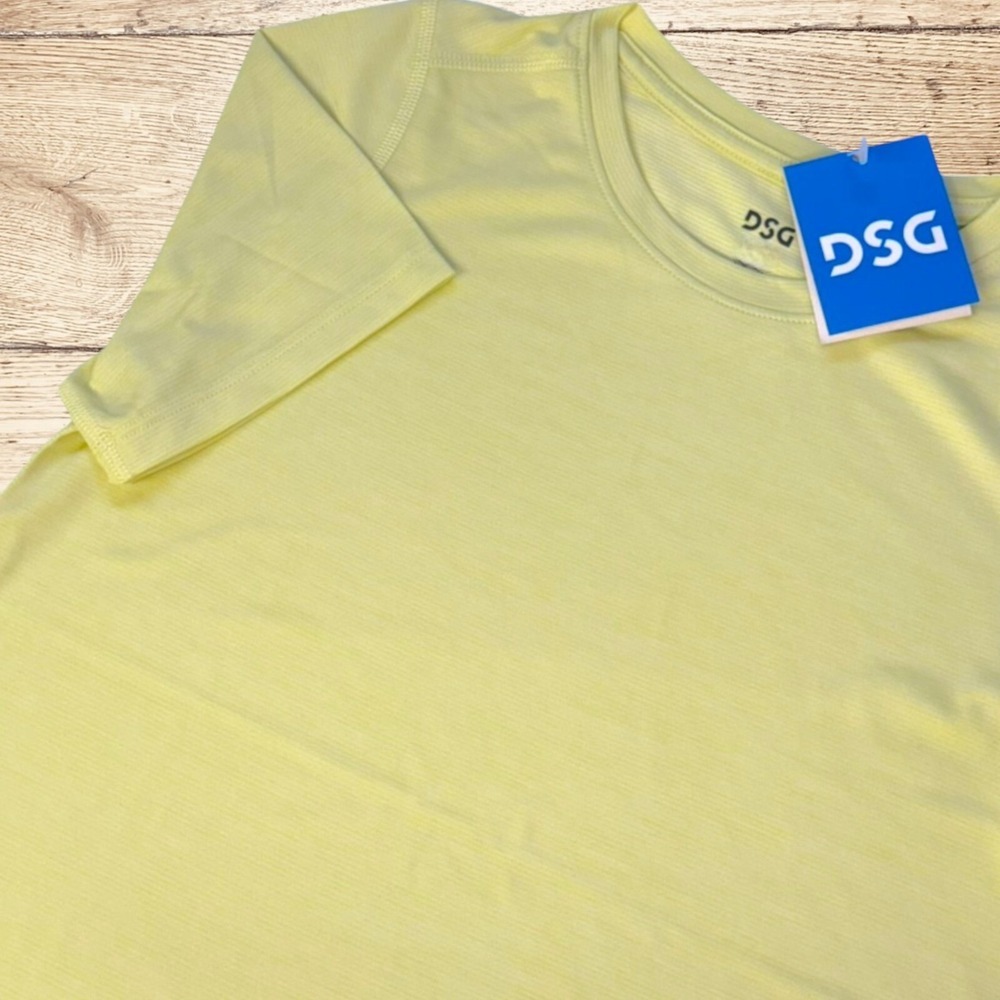 DSG Boys' Movement T-Shirt NWT - Size XL - Yellow Pulse Heather - Picture 8 of 12